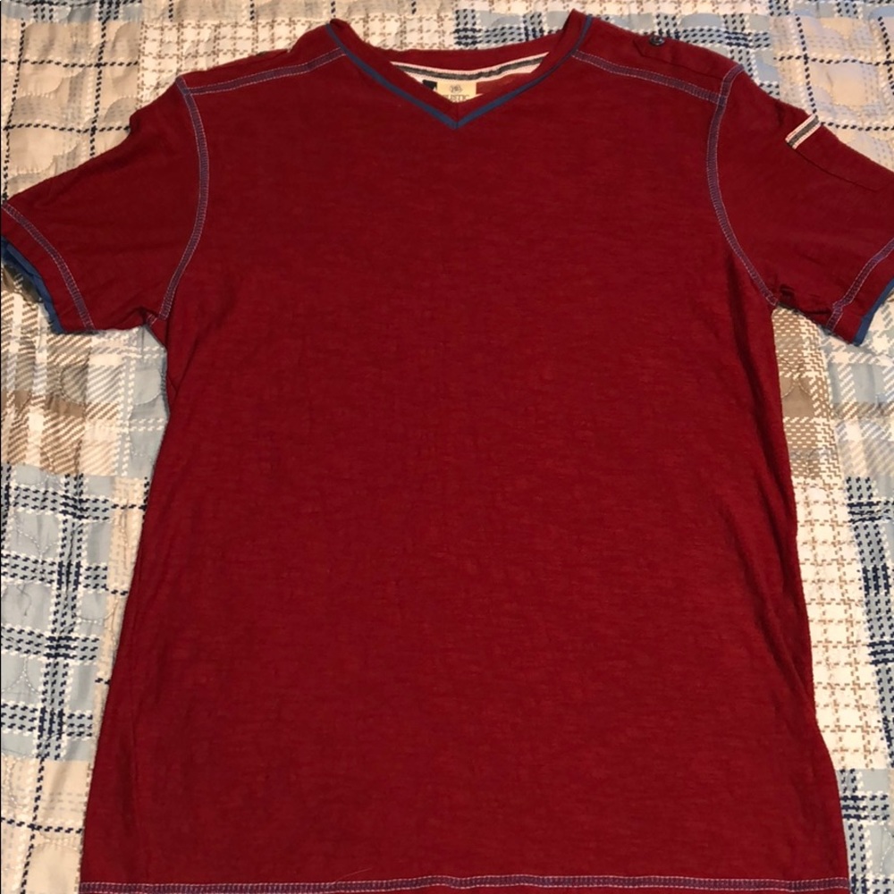 Rustic Blue M short sleeve shirt